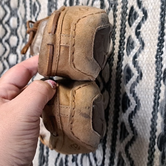 UGG LEATHER LOAFER IN TAN - Picture 5 of 11